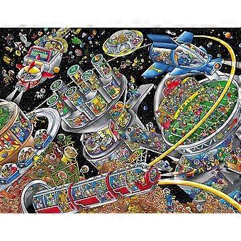 Quebra-cabeça Cidade Espacial