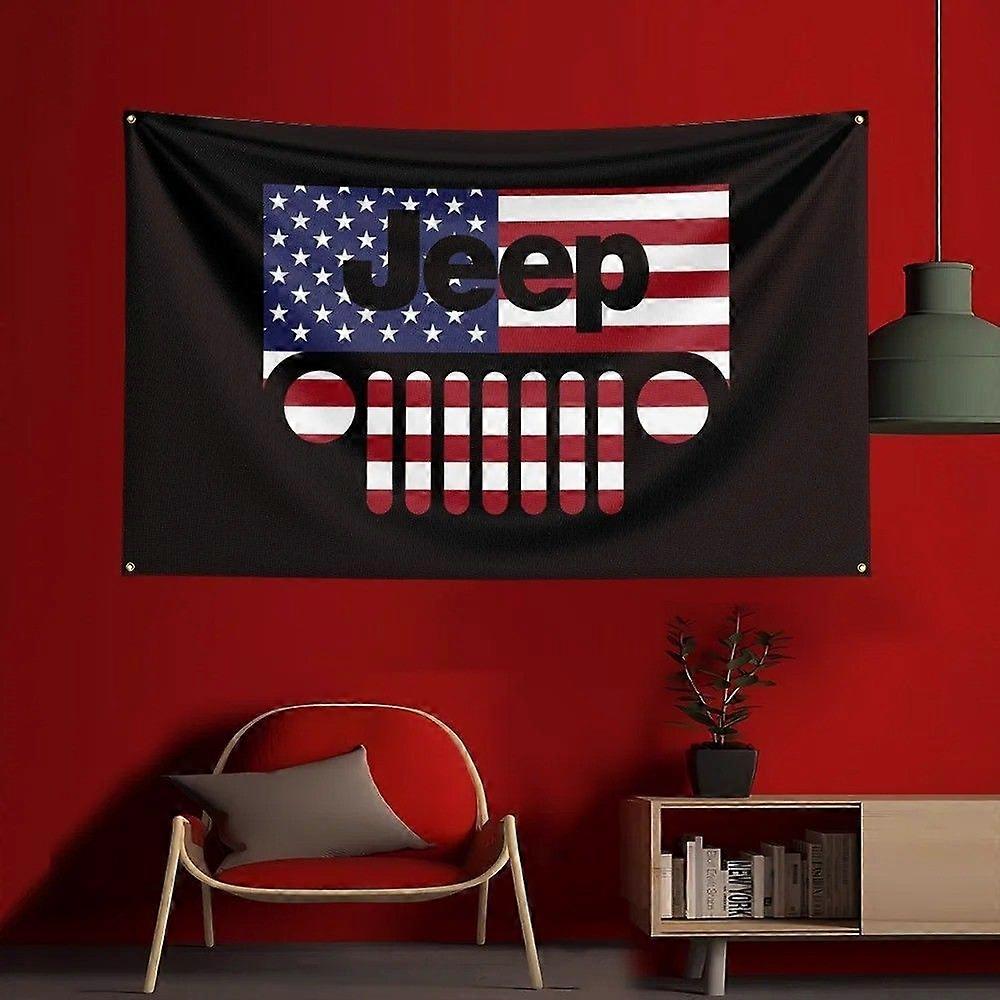Offroad Jeeper SUV Fans Flaggbanner VQ0729