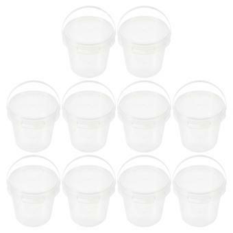 10Pcs Staubdicht Feuchtigkeit-beweis Lagerung Eimer Lebensmittel Lagerung Eimer für Hause