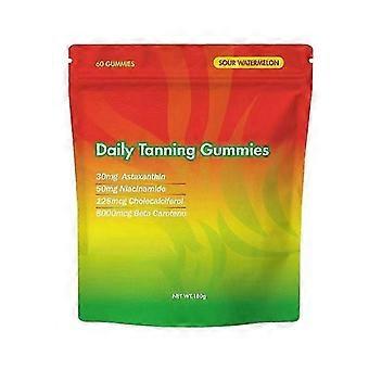 Tanning Gumm1es Skin- Darkenting Nutrition Gels, 60 Counts Body Care Gift for Her