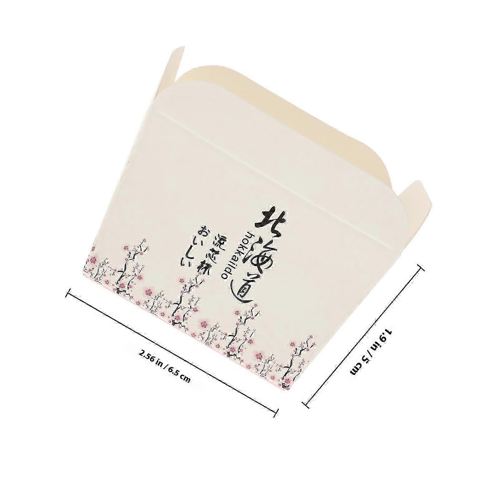 Square Paper Cupcake Cups Disposable Cake Cup for Baking 100Pcs