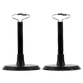 2pcs Doll Suporte Suporte Stand Action Figure Display Vertical Organizer Display Bracket para Home Shop