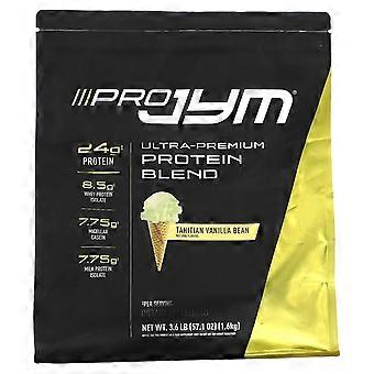JYM Supplement Science, Pro JYM, Ultra-Premium Protein Blend, Tahitian Vanilla Bean, 3.6 lb (1.6 kg)