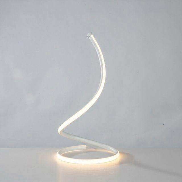 LED Spiral Table Lamp