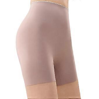 Women High Waist Compressed Shorts Butt Lifting Abdomen Control Stretchy Nylon Shaping Pants For Sport And Casual Outfit  color XL