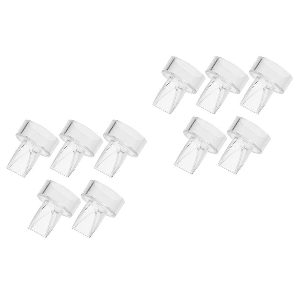 10pcs handmatige borstkolf accessoires reverse backflow preventer eendensnavel
