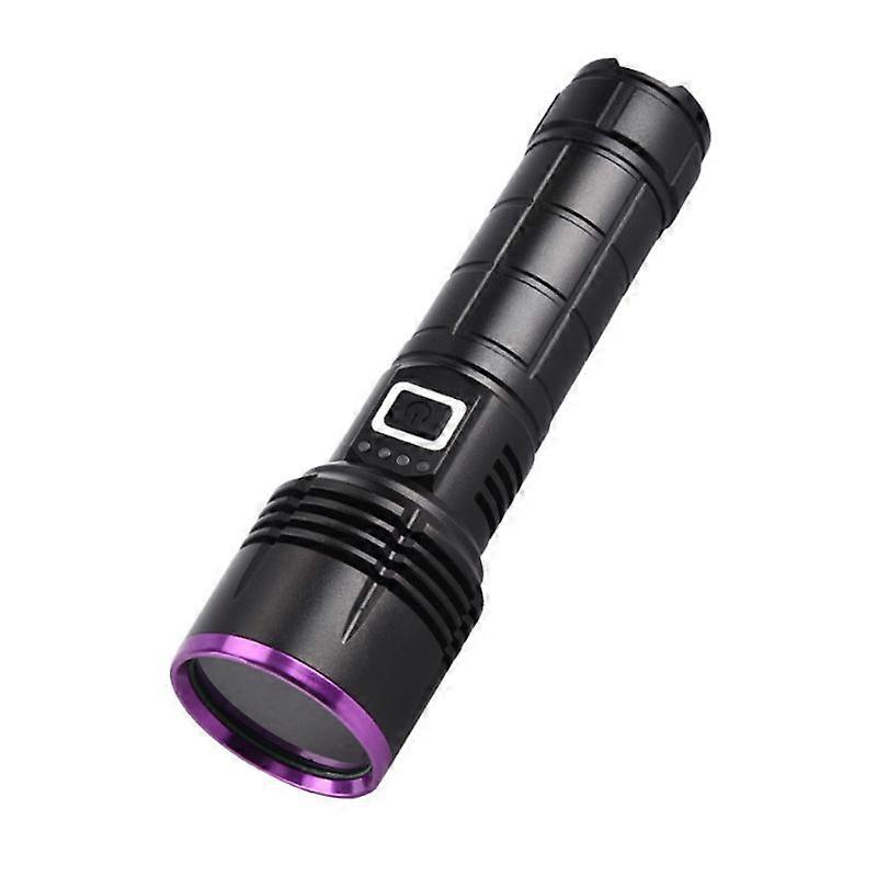 1 Pcs Lightweight UV Flashlight With USB C Charging Cable