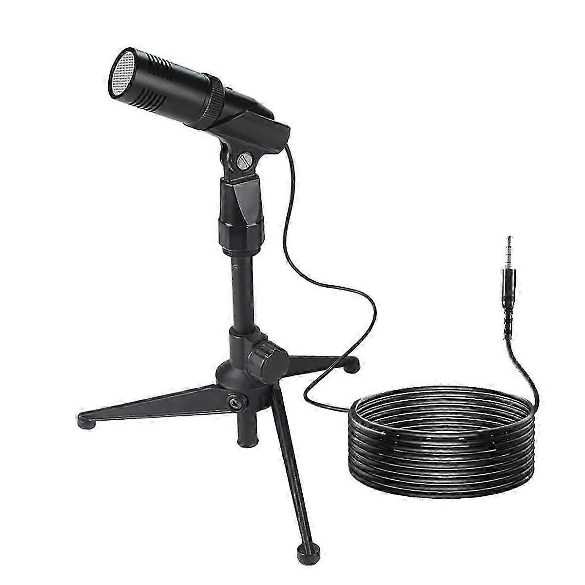 Condenser Microphone Desktop Recording Microphone compatible for PC Laptop