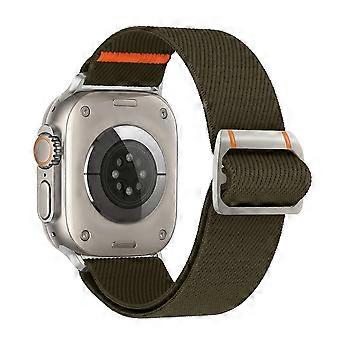 Braided Strap for Apple Watch Series 10 9 8 7 SE 6 5 4 3 2 1 42mm 41mm 40mm 38mm Elastic Nylon Adjustable Watch Band