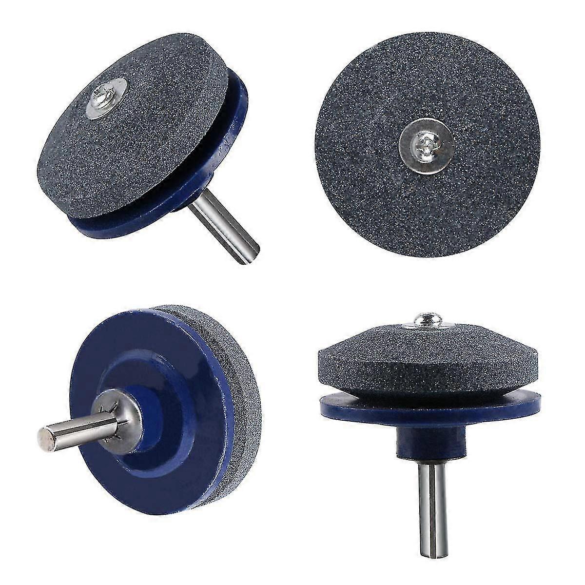 Lawn Mower Blade Sharpener Lawn Mower Sharpener Compatible With Power Drillblue4pcs