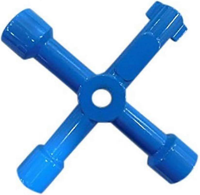 4-way key for counters, 70 mm in random colours