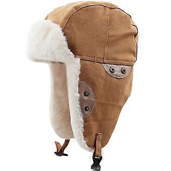 Wintermütze für Frauen Männer Winddichte Wintermütze Warme Wintermütze Plüschmütze für den Winter