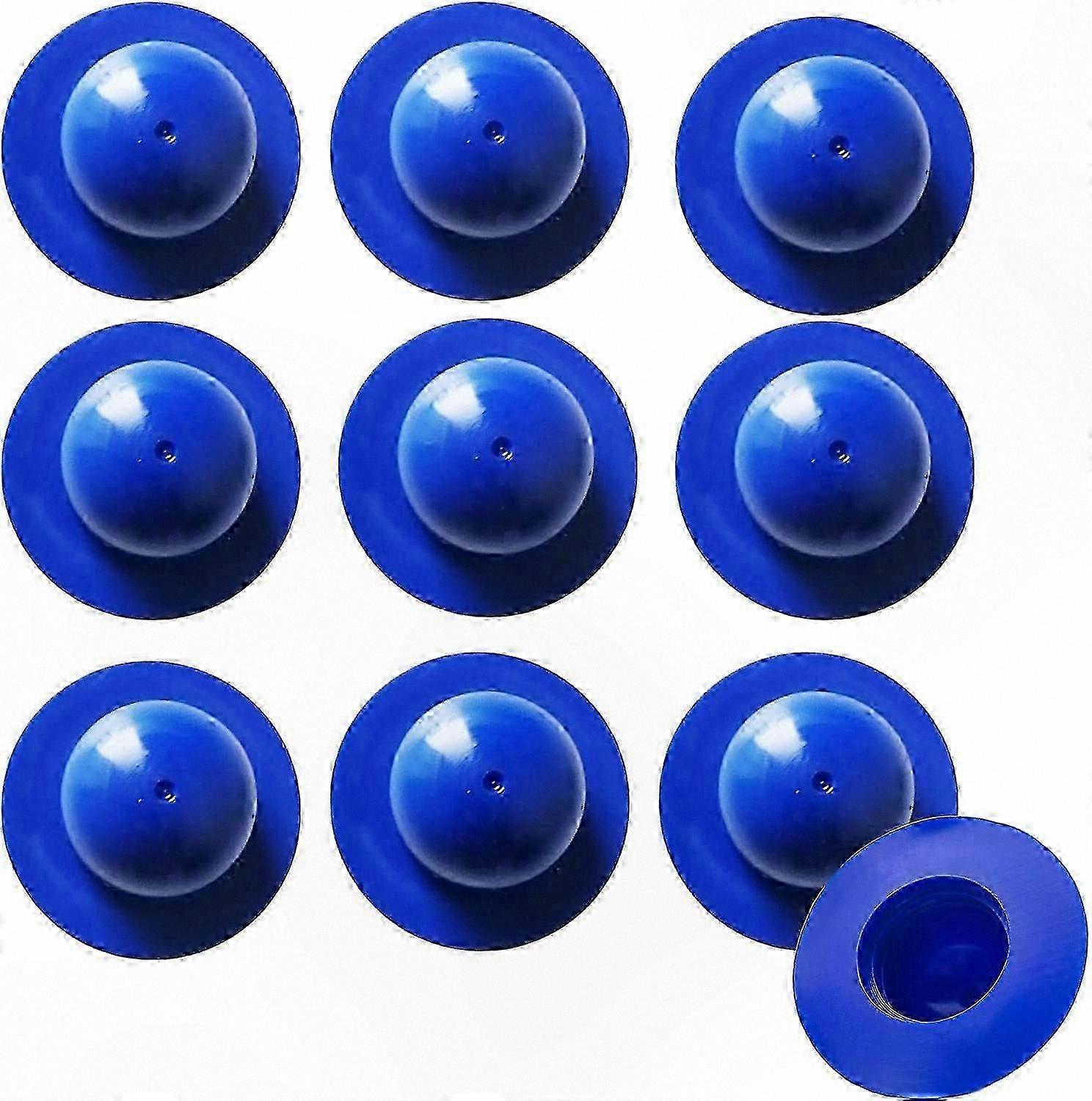 10-Pack Pool Plugs, Replacement Filter Pump Bottom Plugs Compatible with Blue Pools