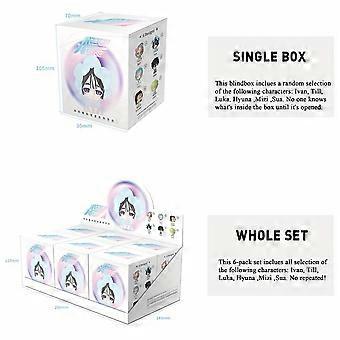 Alien Stage Baby Series Blind Box Doll, 2.4 Inch Cute Anime PVC Figure, Random 1pc Collectible Gift for Fans