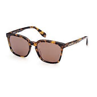 Adidas Originals OR0061-F Asian Fit 53G Full Rim Tortoise Unisex Square Sunglasses UV3 Original