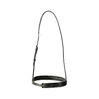 Kincade Raised Cavesson Leather Classic Horse Noseband