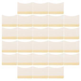 White Cotton Lash Tape for Eyelash Isolation 200Pcs Eye Lash Tapes