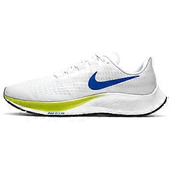Zapatillas de running bajas Nike Pegasus 37 para hombre, color blanco, verde y azul (BQ9646-102)