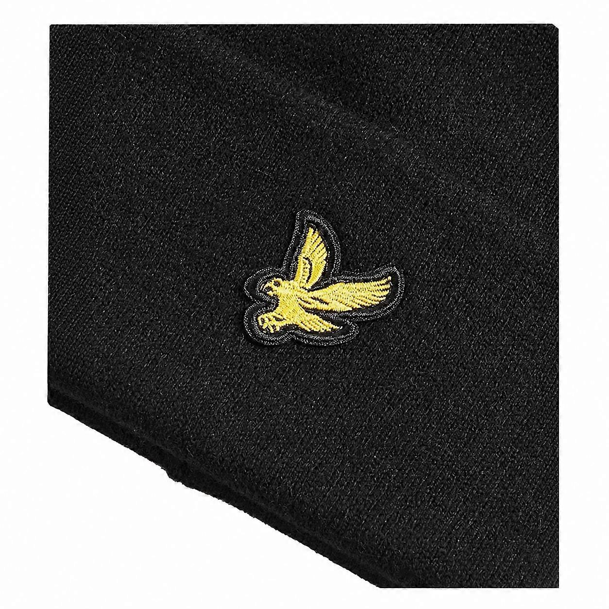 Lyle & Scott Merino Beanie Hat Jet 