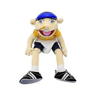 Jeffy Hat Hand Puppet Plush Toy 60cm Large Mario Cosplay Game Character Stuffed Doll