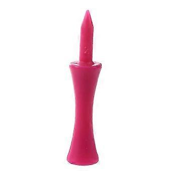 100 pezzi di sovrapposizioni per tee da golf rosa shocking T SN006 60MM