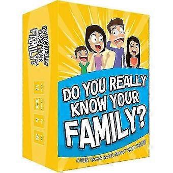 Kennst du deine Familie wirklich?Ein lustiges Familienspiel Gesprächsstarter Herausforderung Familienspiele, Eltern-Kind-Spielzeug