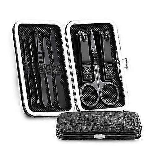 8Pcs Curved Edge Nail Clipper Set
