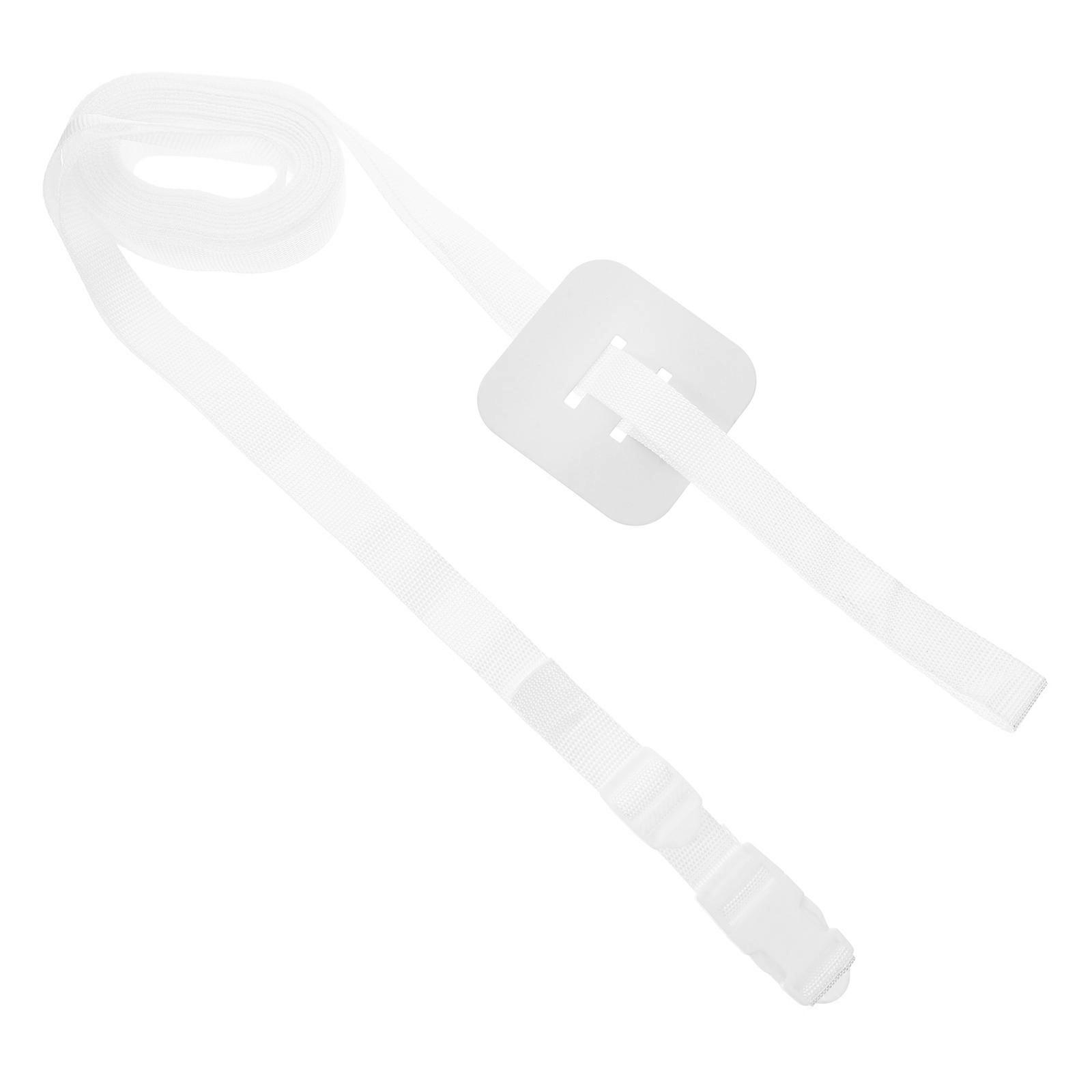 Side Bed Connecting Strap for Bed Attachment Household Use White Polyester