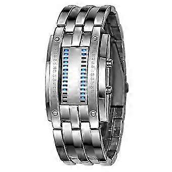 Montre numérique LED multifonctionnelle pour homme, style outdoor, noctiluque et étanche