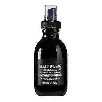 135ml Milk Hair Spray Leave-In Conditioner for Frizz Control and Detangling Hair