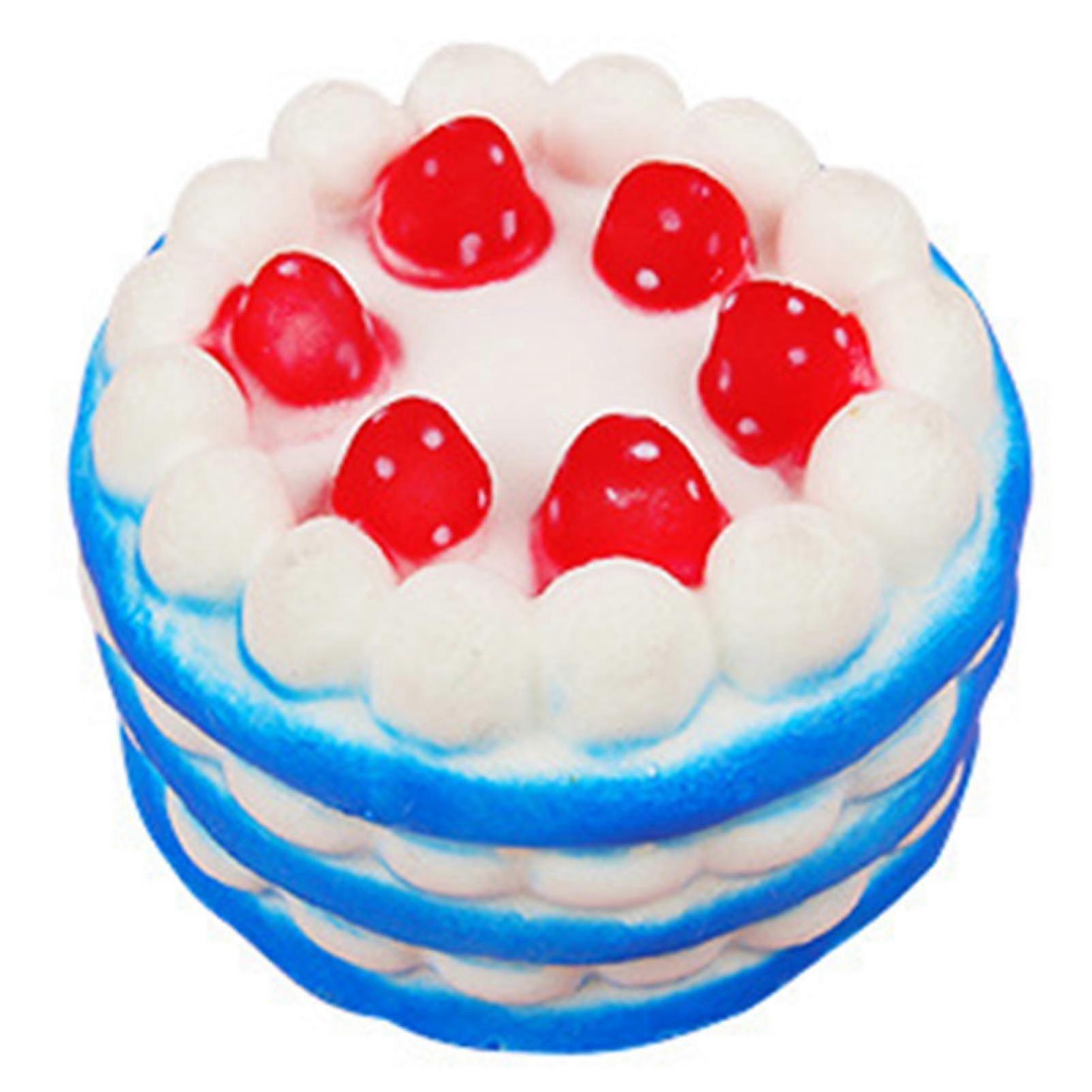 Realistic Strawberry Cake Squishy