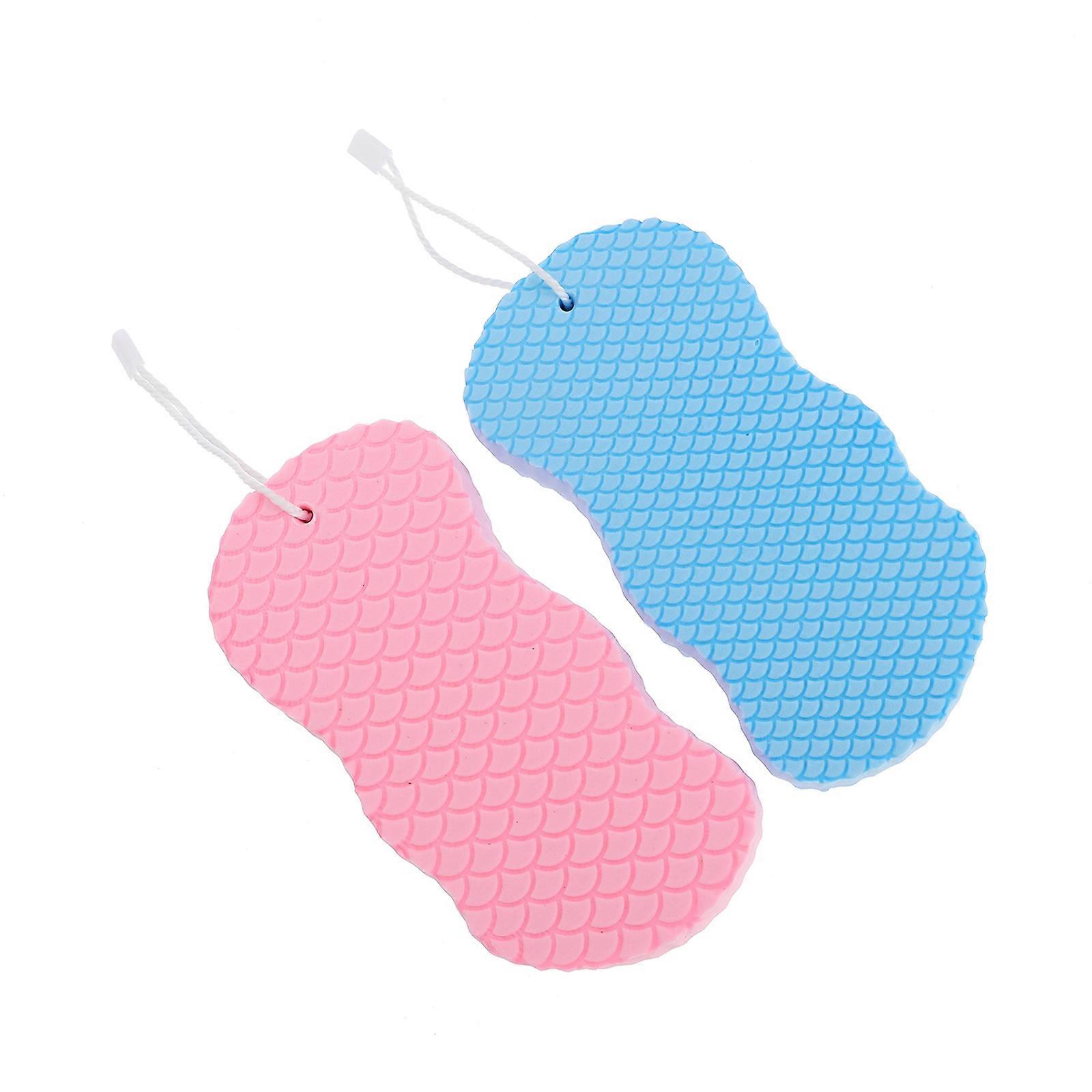 Supple Baby Bath Sponge for Comfortable Bathing 8Pcs Set