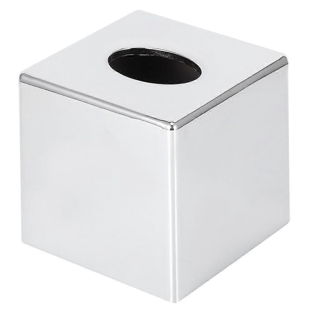 Chrome Rectangular Tissue Holder