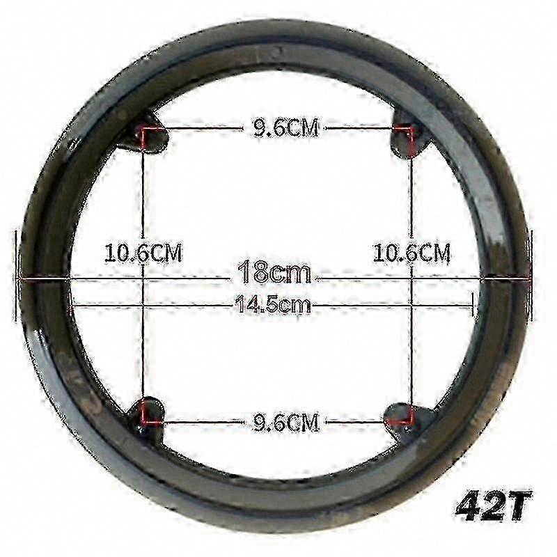 Universal Plastic Chainring Guard Cover