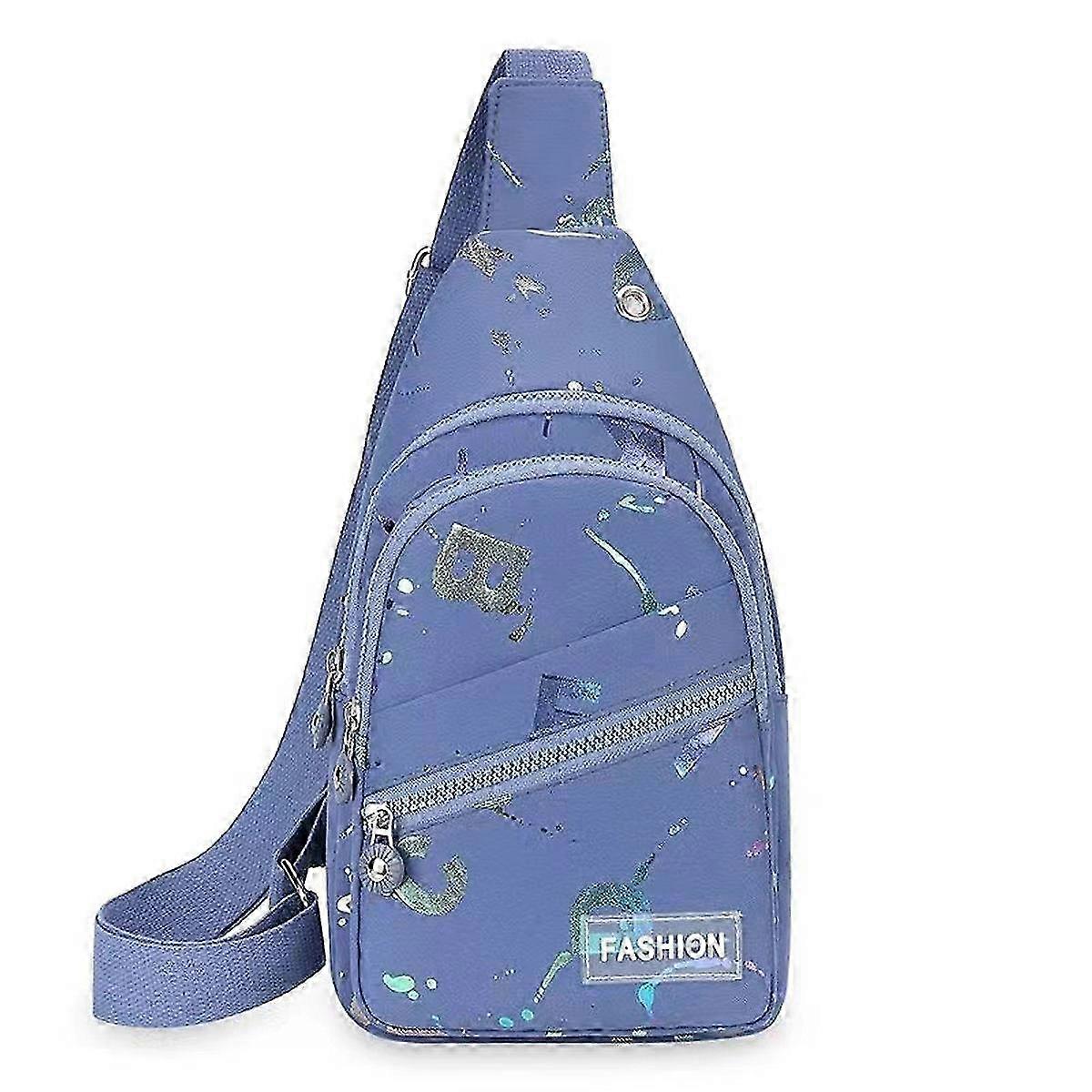 Adjustable Waterproof Nylon Crossbody Bag