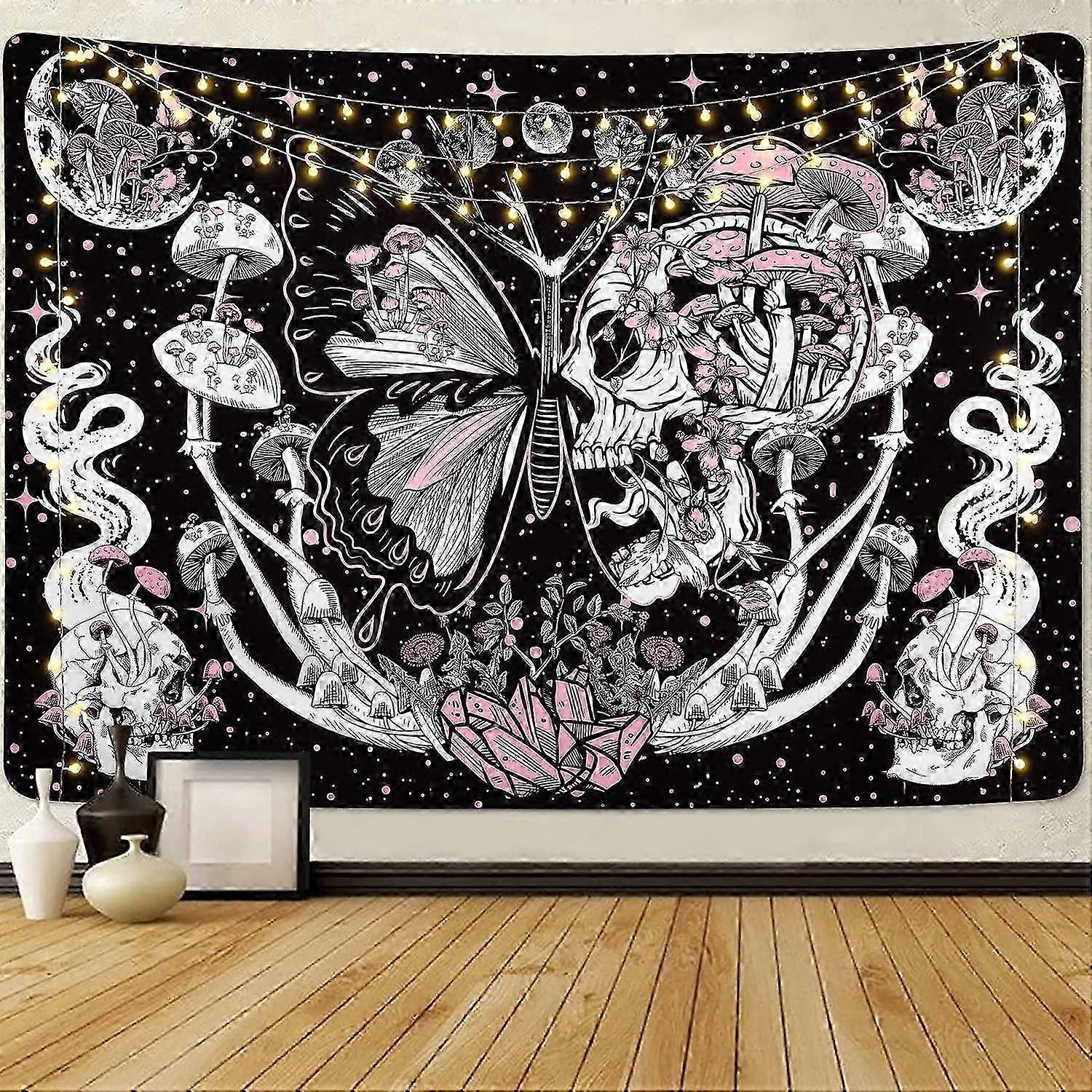 Moon Butterfly Tapestry Artistic