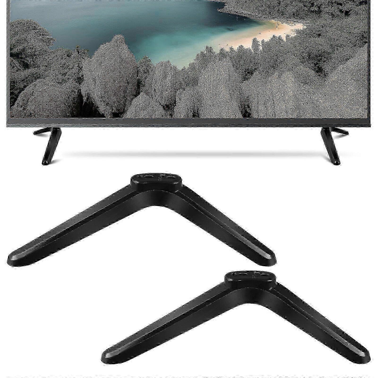 TV Stand Replacement Legs compatible with 32-55 Inch TVs, Universal Tabletop Base