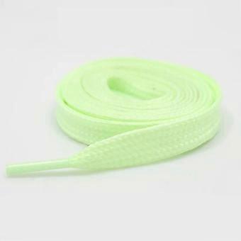 1Pair Luminous Shoelace Athletic Sport Flat Shoe Laces Glow In The Dark Night Color Fluorescent Shoelace 80/100/120/140CM YG-2