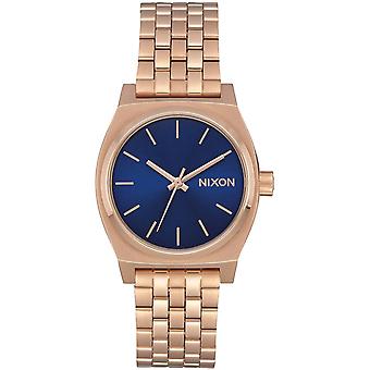 Nixon medium time teller Watch for Women Analog Quartz with Stainless Steel Bracelet in A11302763 Gold