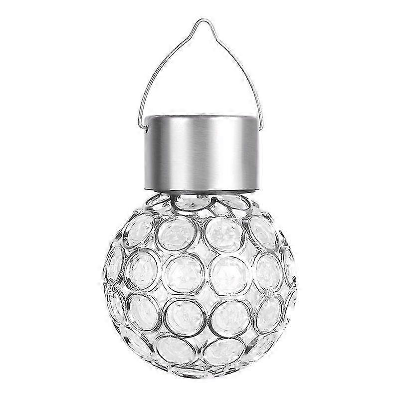 Solar-Powered Hanging Garden Light