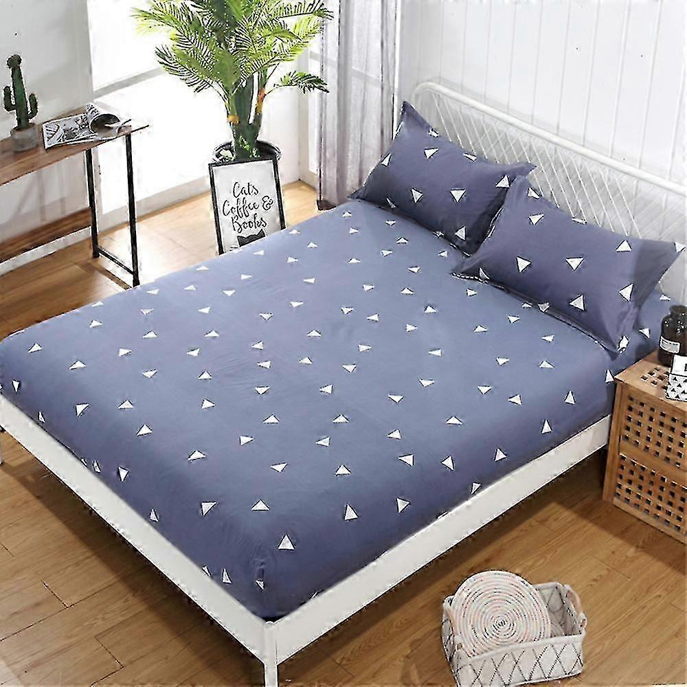Deep Poet Fitted Sheet Soft Wrinkle Free