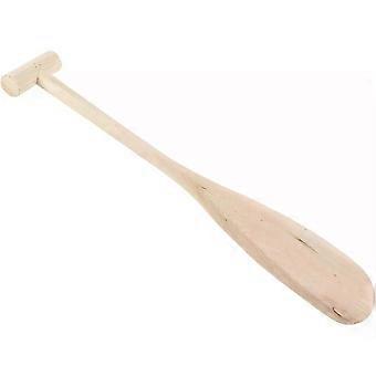 Wooden Paddle 23.5 Inch with T Handle for Canoes and Boats