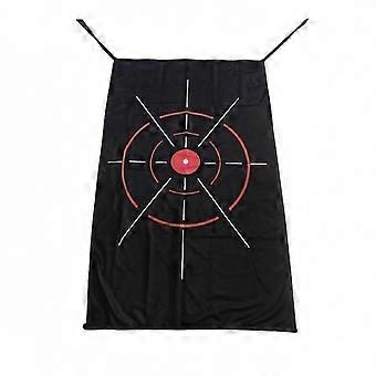 Putting Aiming Mat Mat Corner Straps Putting Practice Mat Black