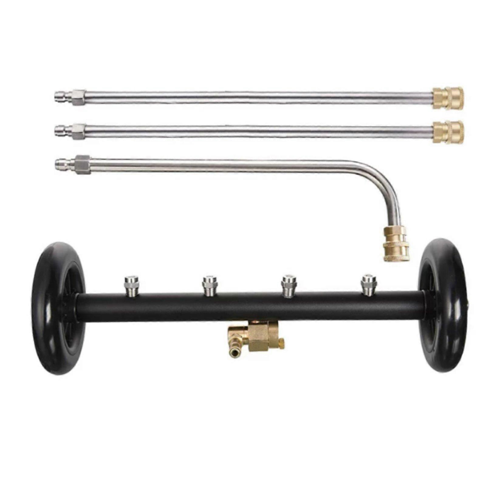 Under Car Wash Attachment Adjustable Angle Combined Function Underbody Washer