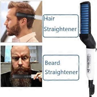 Haarstyling-Geräte: Schnell trocknender Bartglätter, Bürste zum Glätten von Haaren, elektrischer Hitzebürste zum Glätten von Haaren, magische Massagebürste für Männer.