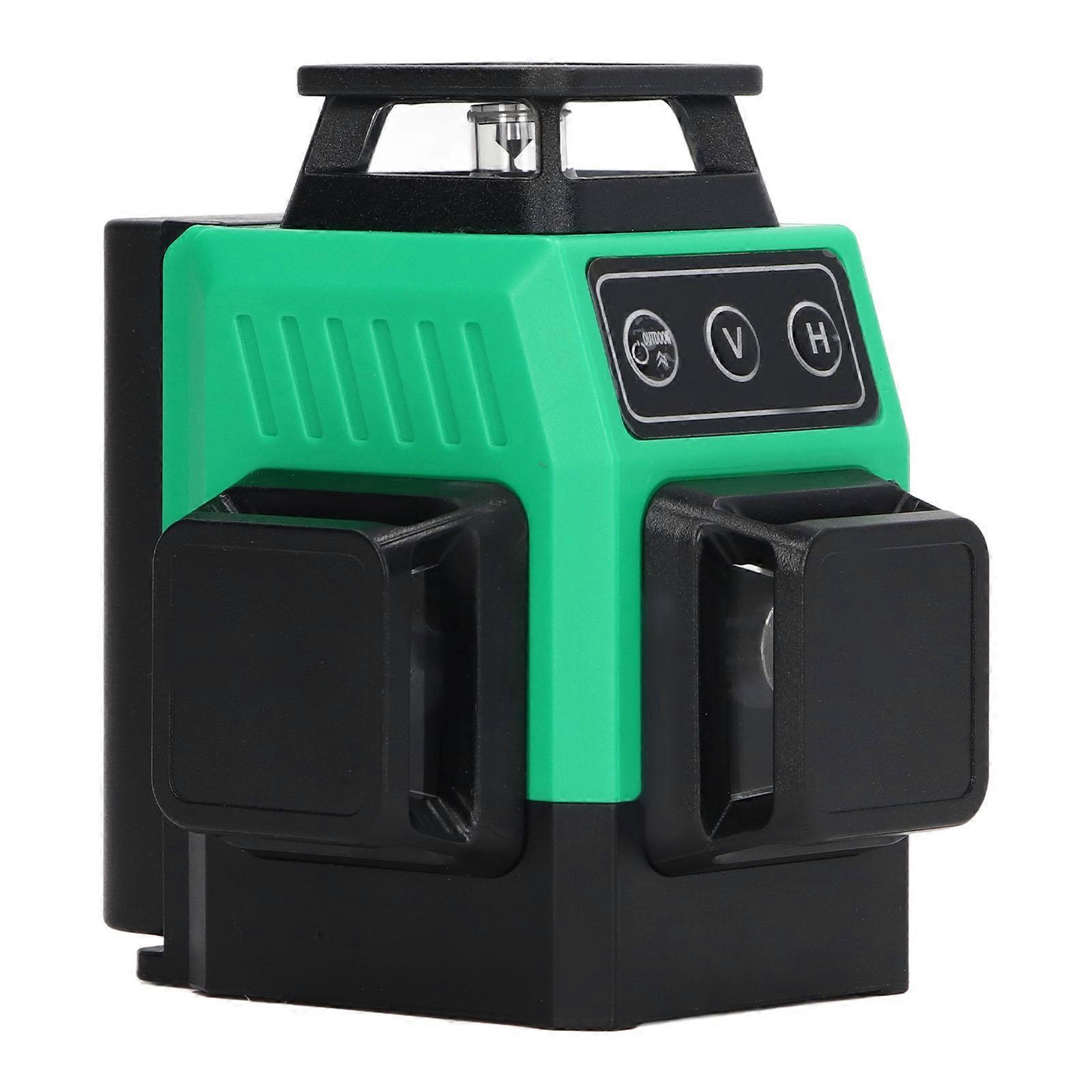 Laser Leveler Self Leveling 12 Green Beam Line Level Remote Control