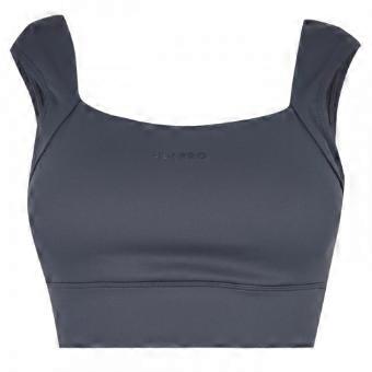 USA Pro Womens/Ladies Logo Ruched Sports Bra