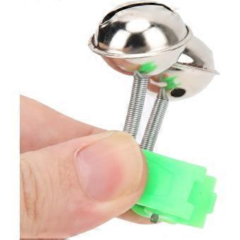 5 PCS Fish Bite Lure Alarm, Plastic and Metal Fishing Rod Clamp Tip Clip Bell Dual Alert Bell Fishing Rod Extra Loud Alarm for Fishing Rod