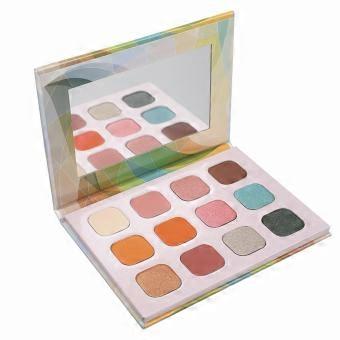 12 Colour Pearl Eyeshadow Palette | High Pigment Waterproof Eye Shadow Disc with Delicate Powder