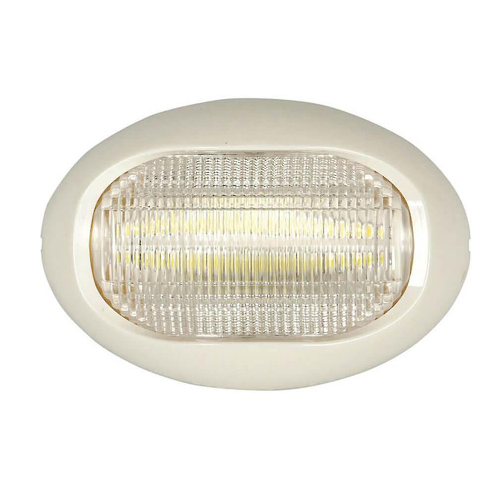 High Quality Fixed Stern Light LED (White) Plastic Oval Shape 75 x 52 x24mm